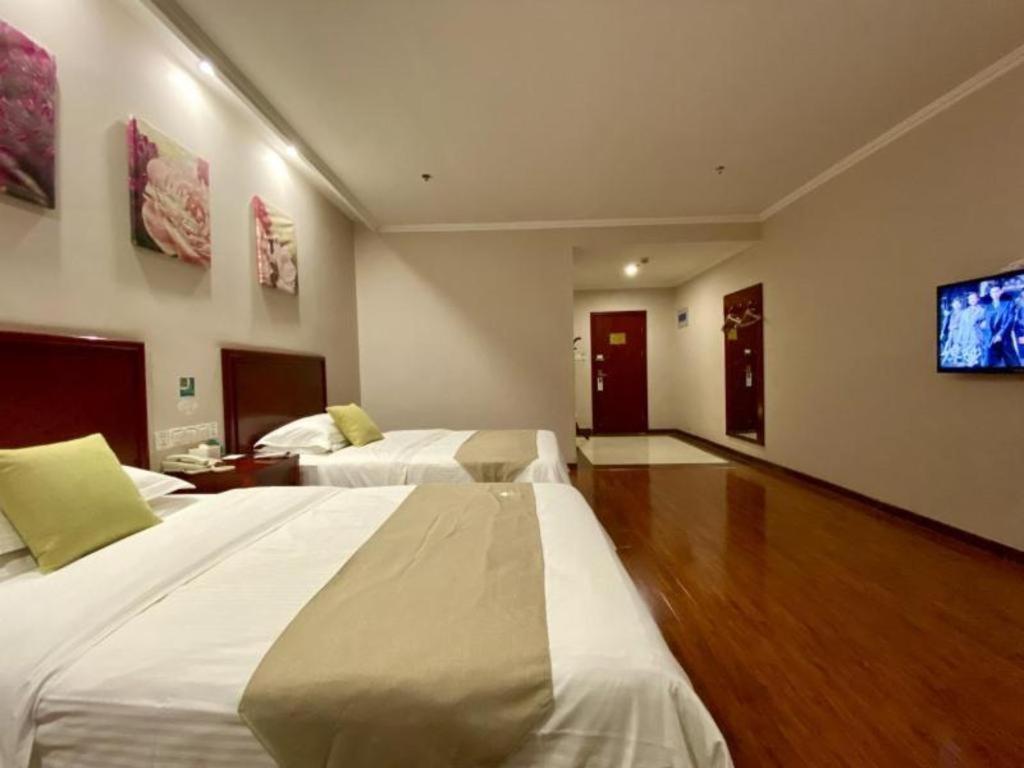 Greentree Inn Shandong Linxi Pingyi Mengyang Road Express Hotel Екстериор снимка
